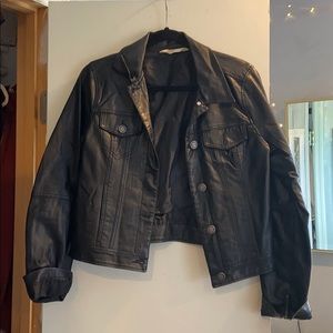 Leather jacket
